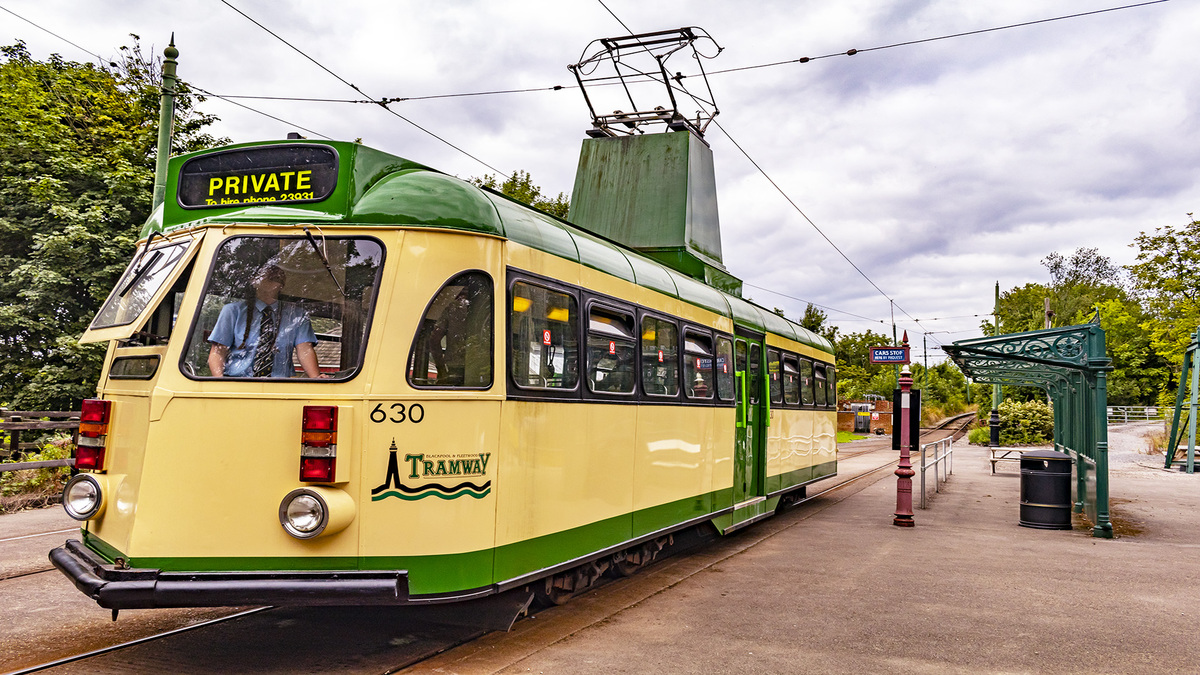 Tram at Criche Tram Museum